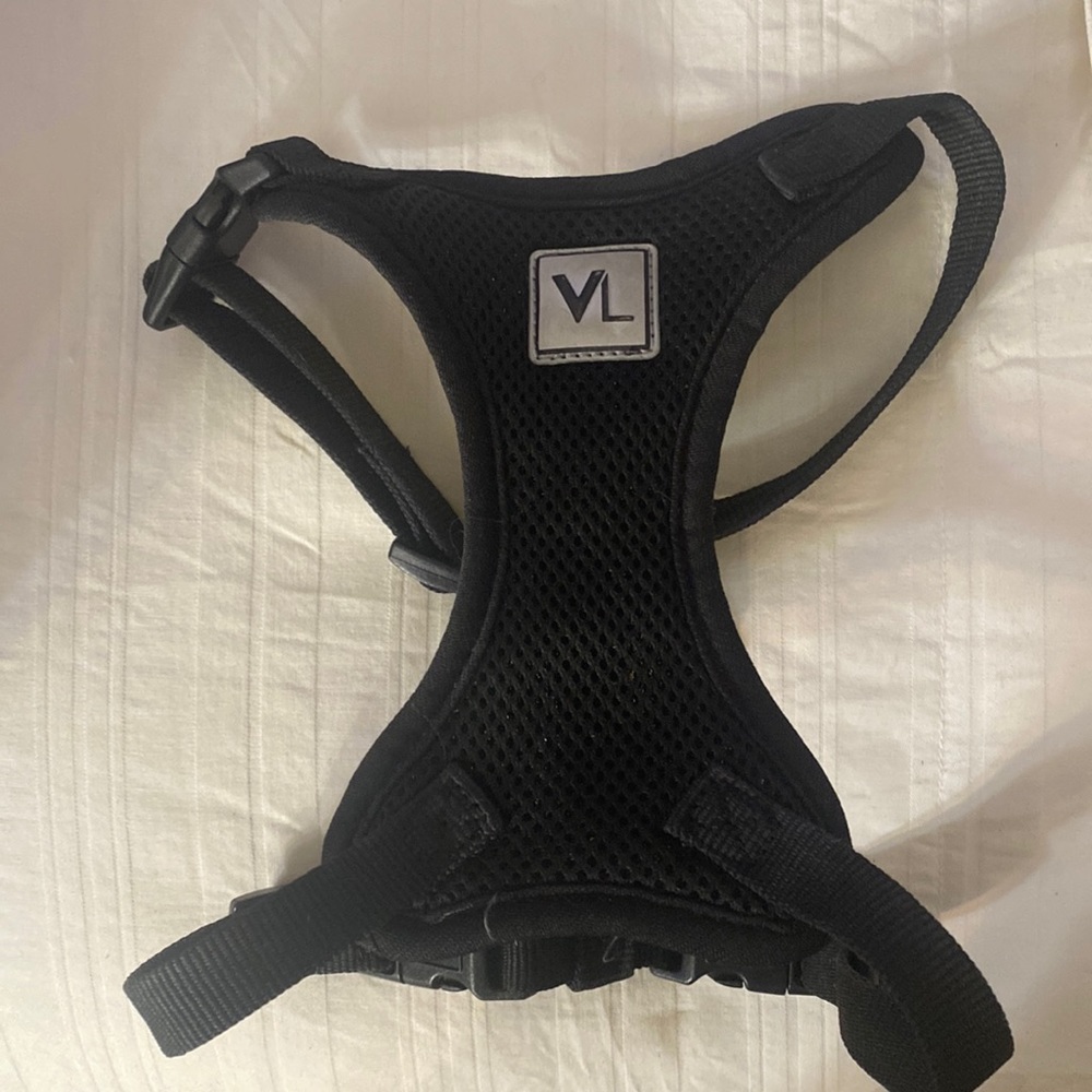 VL black small, dog harness